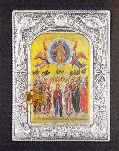 Ascension of the Lord Aluminum Icon